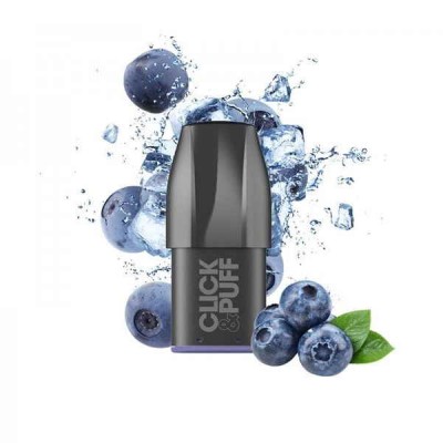 X-Bar Click & Puff 650 Pod Blueberry 10mg 2ml